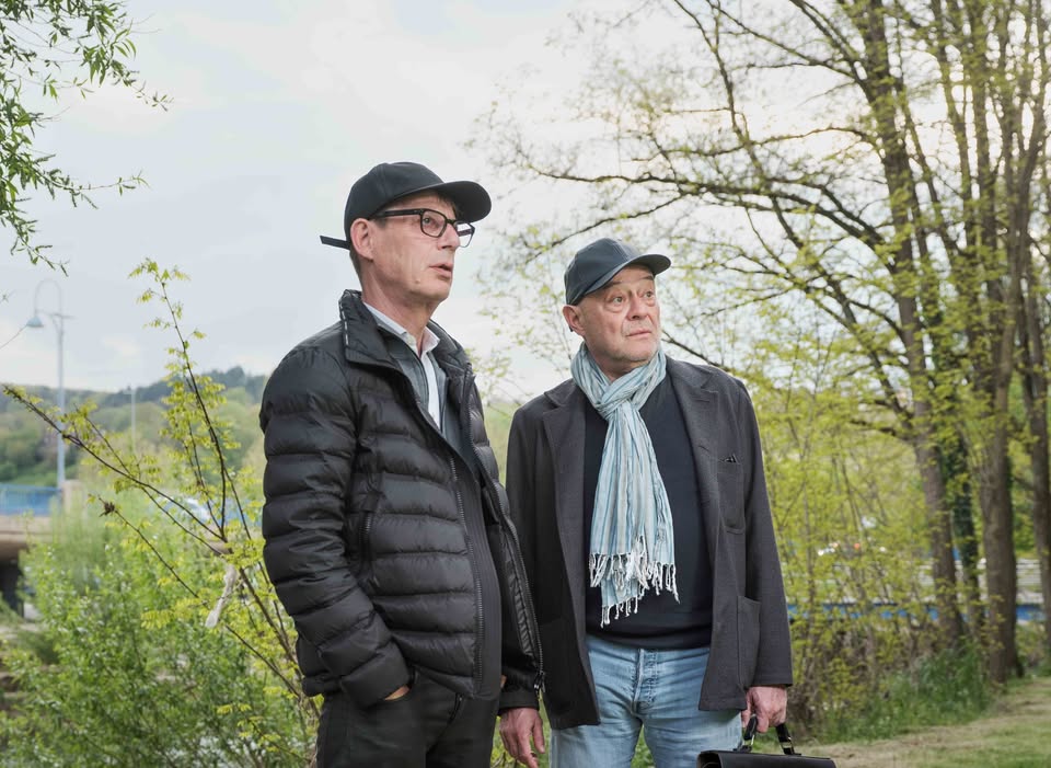 Zwei Herren am Strand - Théâtre