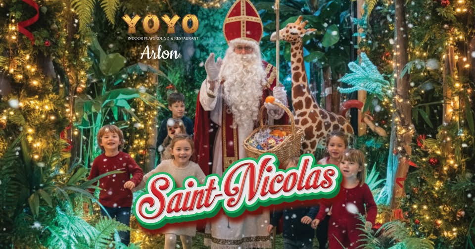 Saint-Nicolas Visit at YOYO Arlon