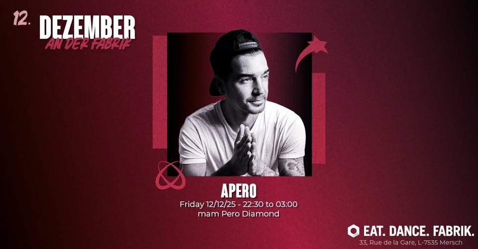 Apéro with Pero Diamond