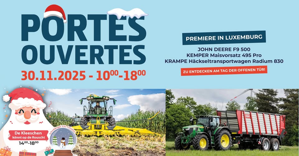 Journée Portes Ouvertes et Offres Black Week chez Cloos & Kraus