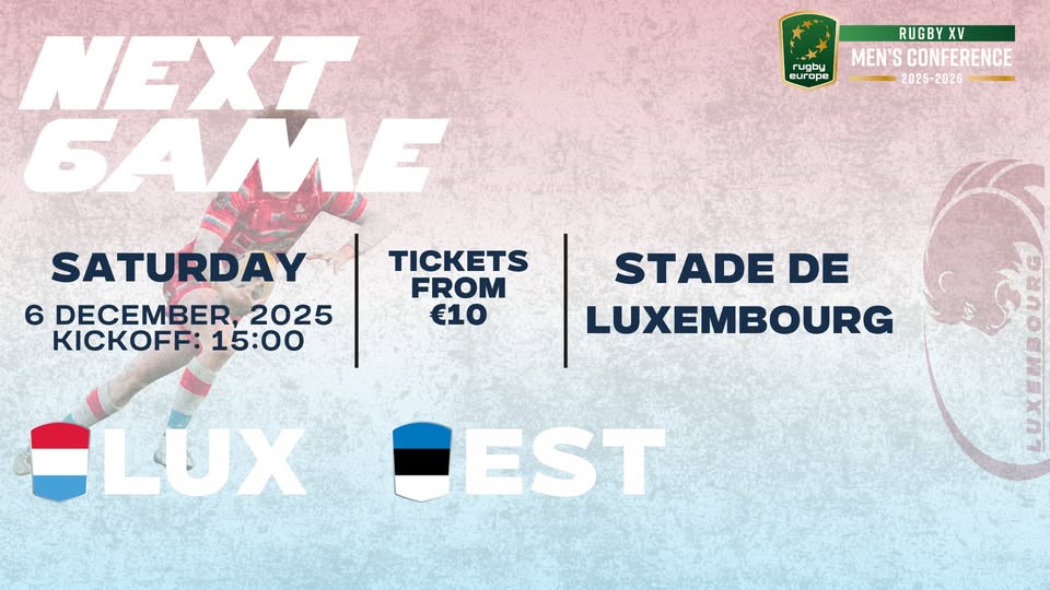 Rugby: Luxembourg contre Estonie