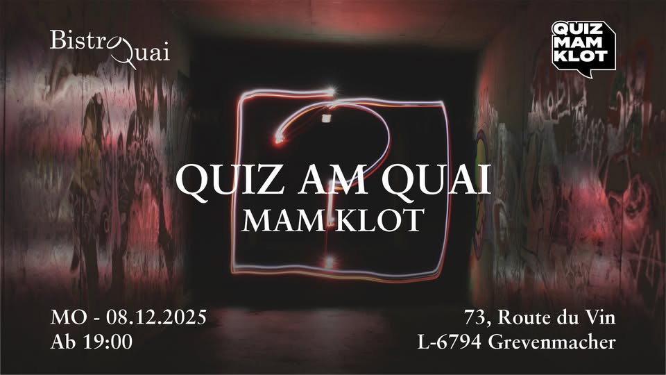Quiz at the Quai