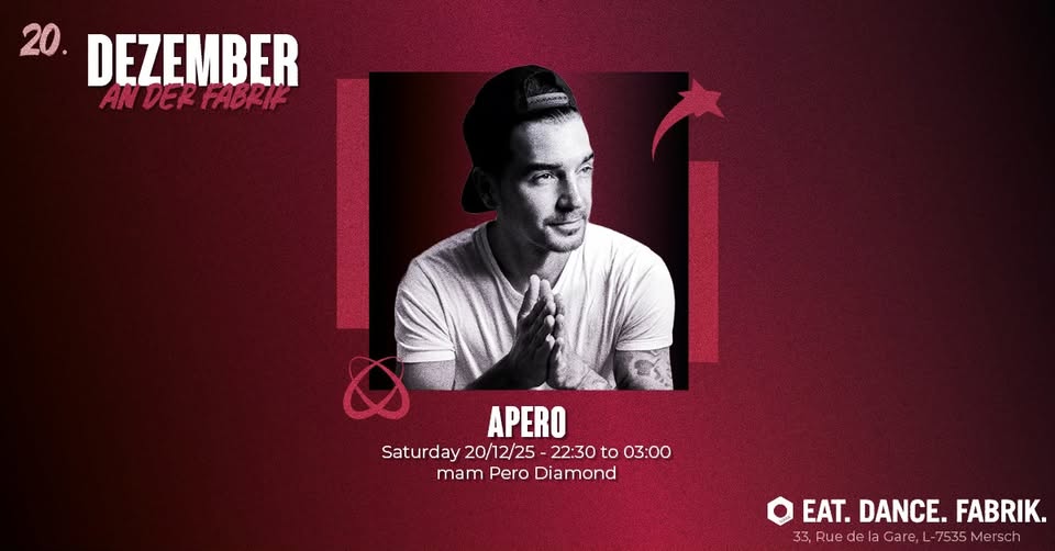 Apéro with Pero Diamond