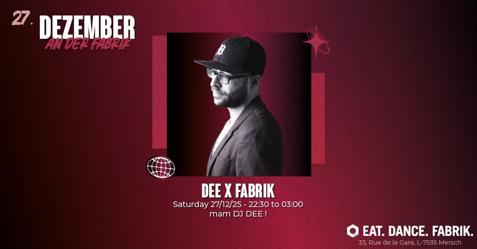DEE x FABRIK with DJ DEE