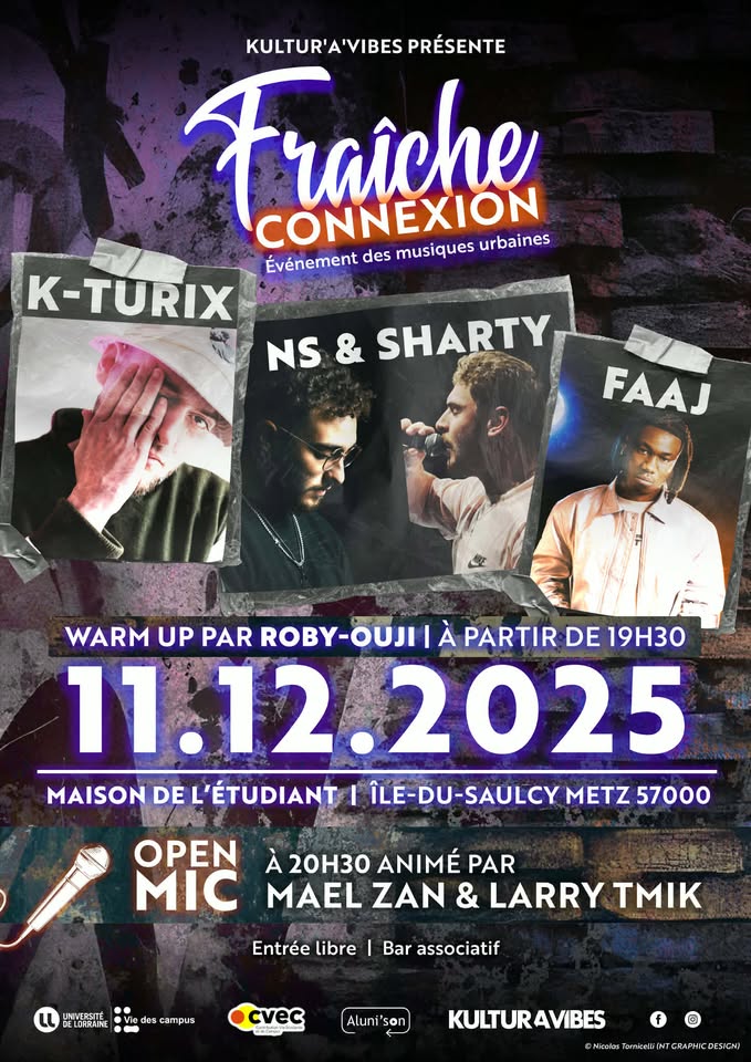 Fraîche connexion (Musiques urbaines) - K-TURIX / NS & SHARTY / FAAJ