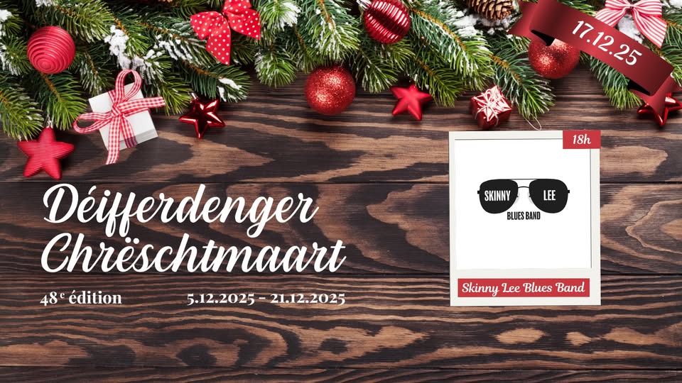 Marché de Noël avec Skinny Lee Blues Band