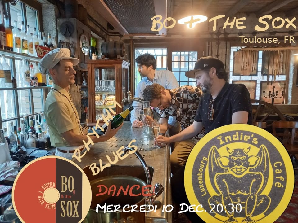 BO & THE SOX feat. PIN's at INDEPENDENT CAFE