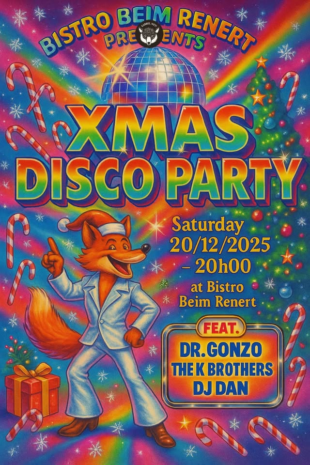 Christmas Disco Party featuring Dr. Gonzo & The K Brothers