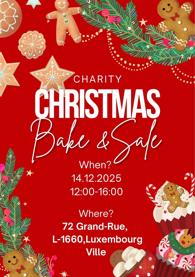 3rd Annual Christmas Charity Bake&Sale
