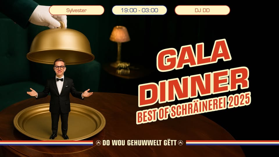 Dîner de Gala Sylvestre - Best of Schrähinerei 2025