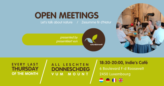Open Meetings 2023 -  Let's talk about nature by natur&ëmwelt