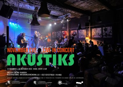 Akustiks Live in November Eve concert