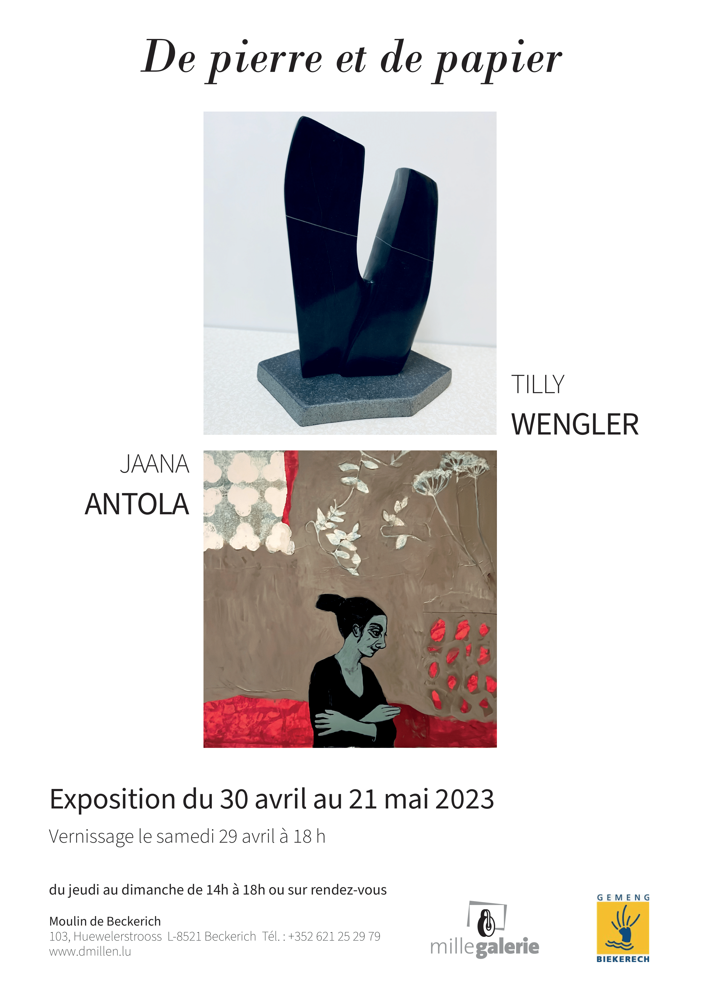 "de pierre et de papier" -Jaana Antola & Tilly wengler