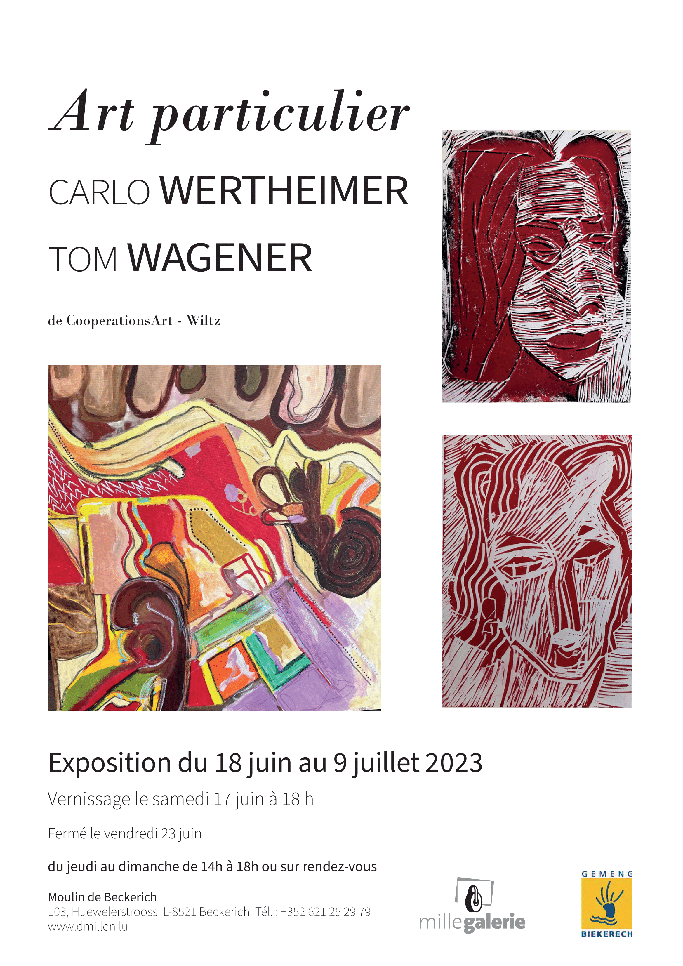 Art particulier -Carlon Wertheimer & Tom Wagener
