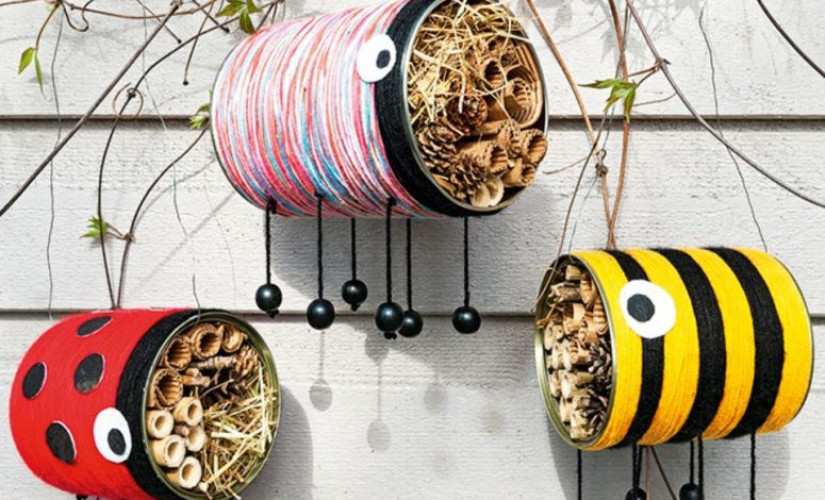 Vacation at the museum! – Insect hotel