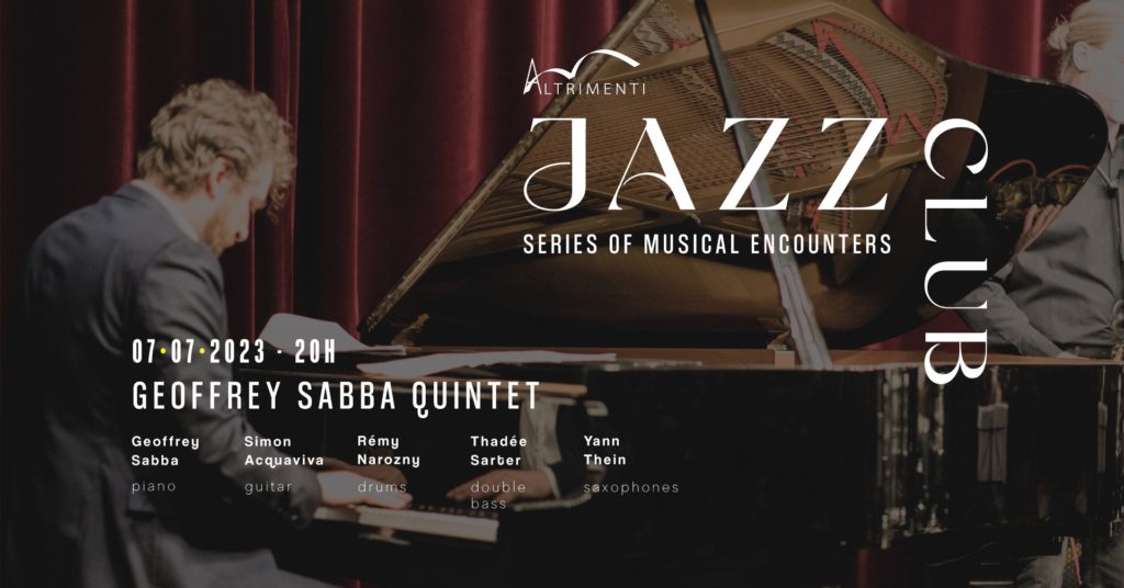 Jazz club Altrimenti  Geoffrey Sabba quintet