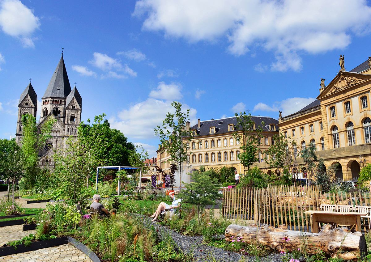 Visite guidée de Metz - Constellations de Metz "Art et jardins"