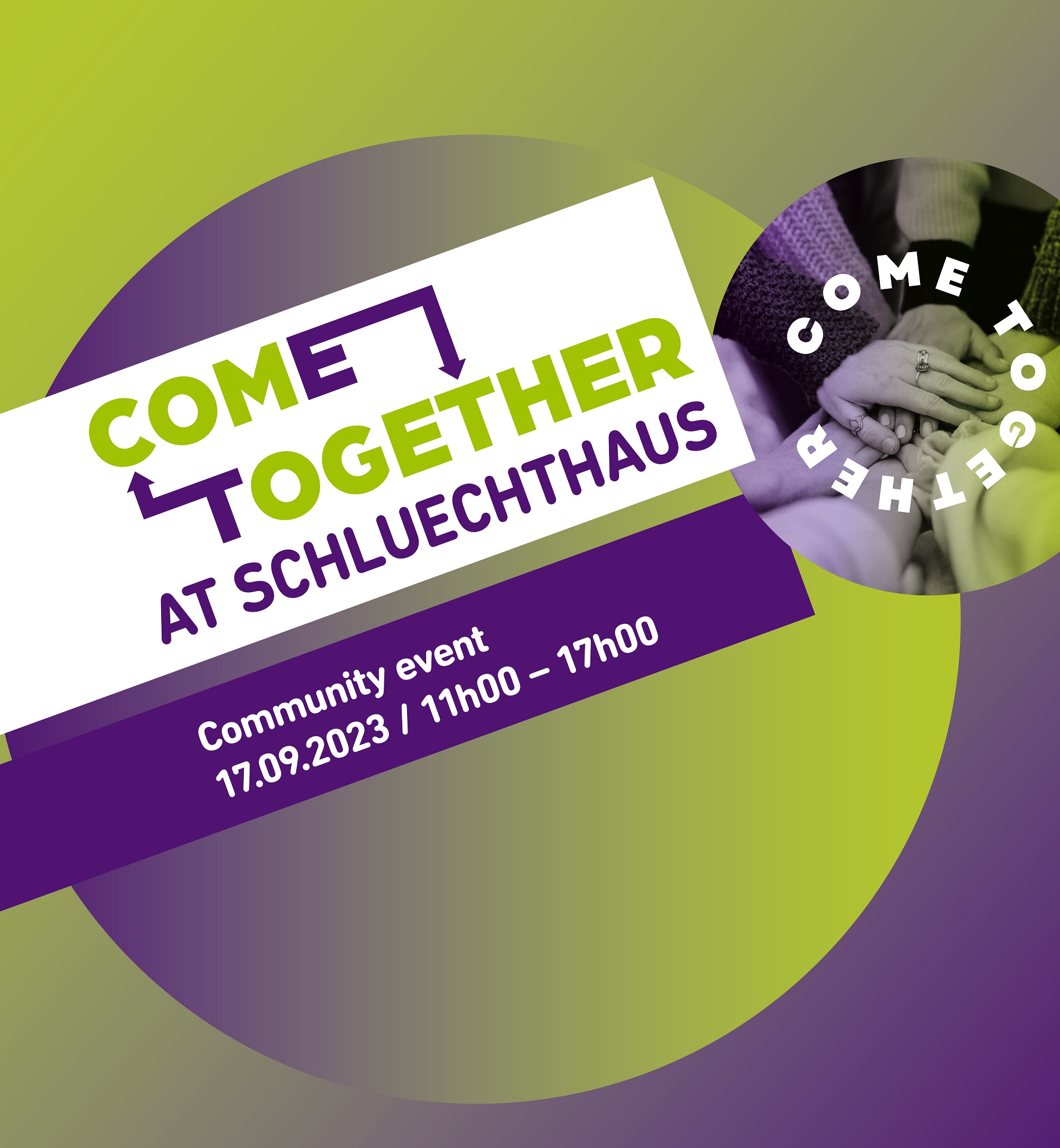 Come Together Welcome day