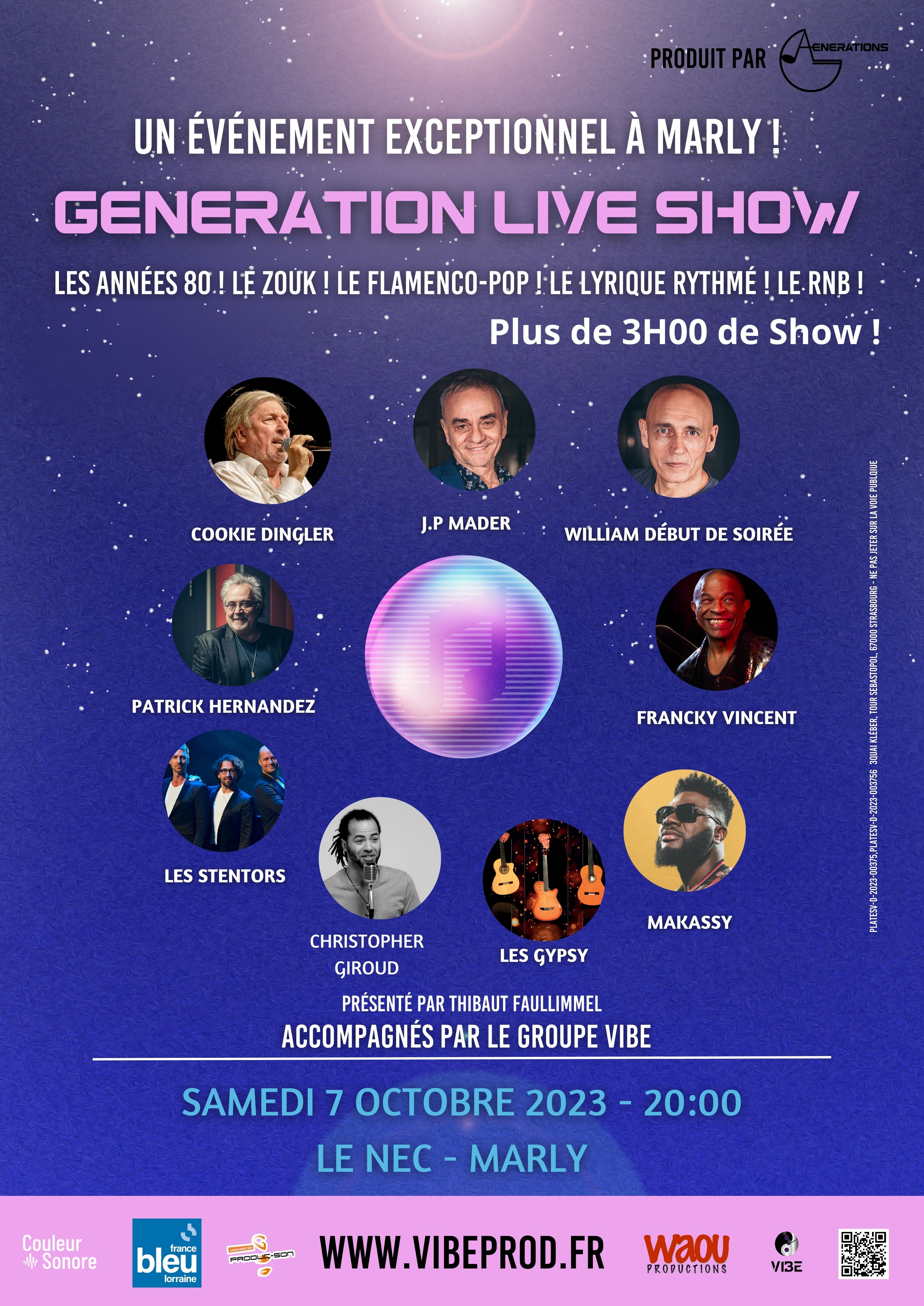 Concert - live show generation