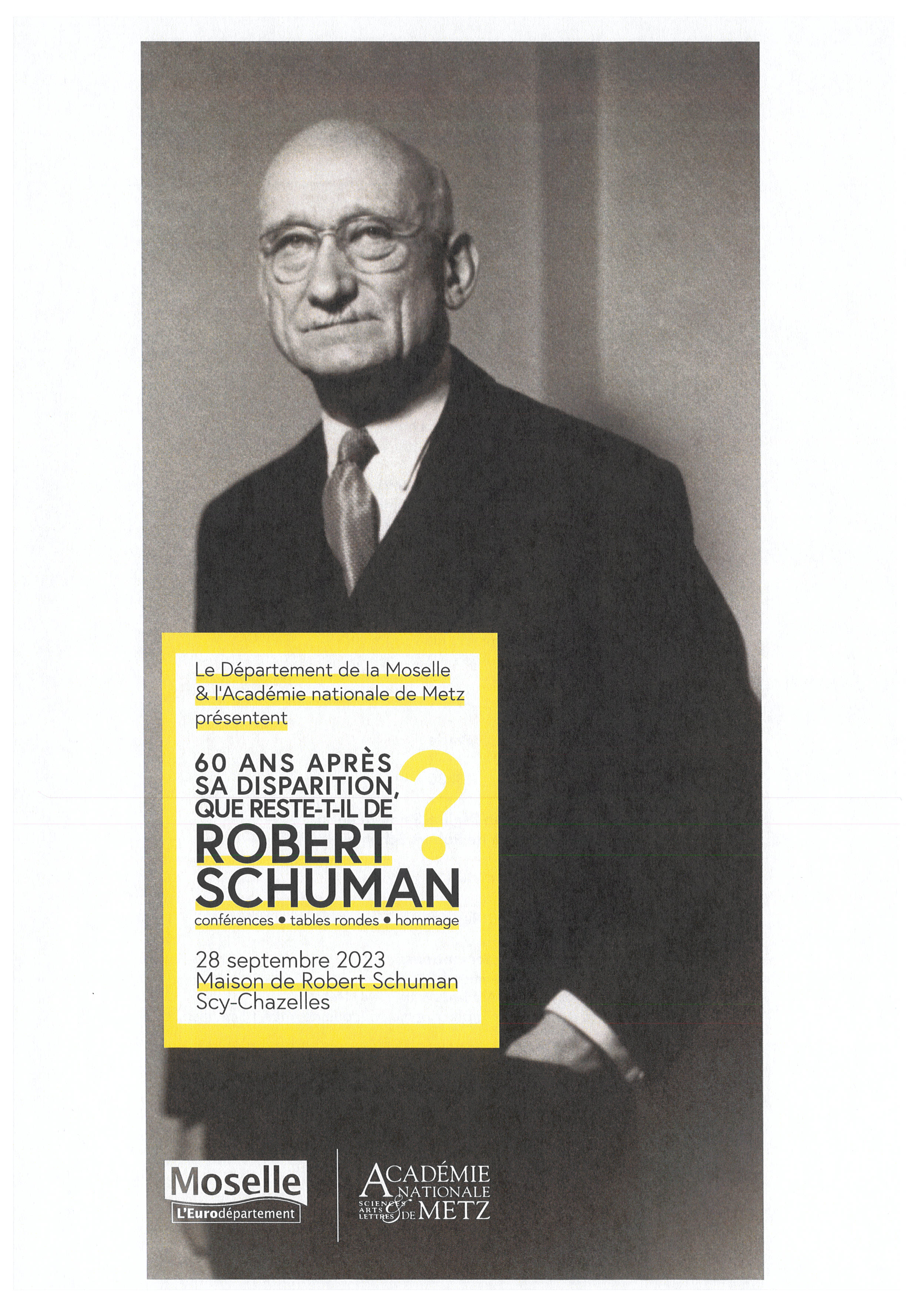 Conférence - 60 ans après sa disparition que reste t-il de R.Schumann ?