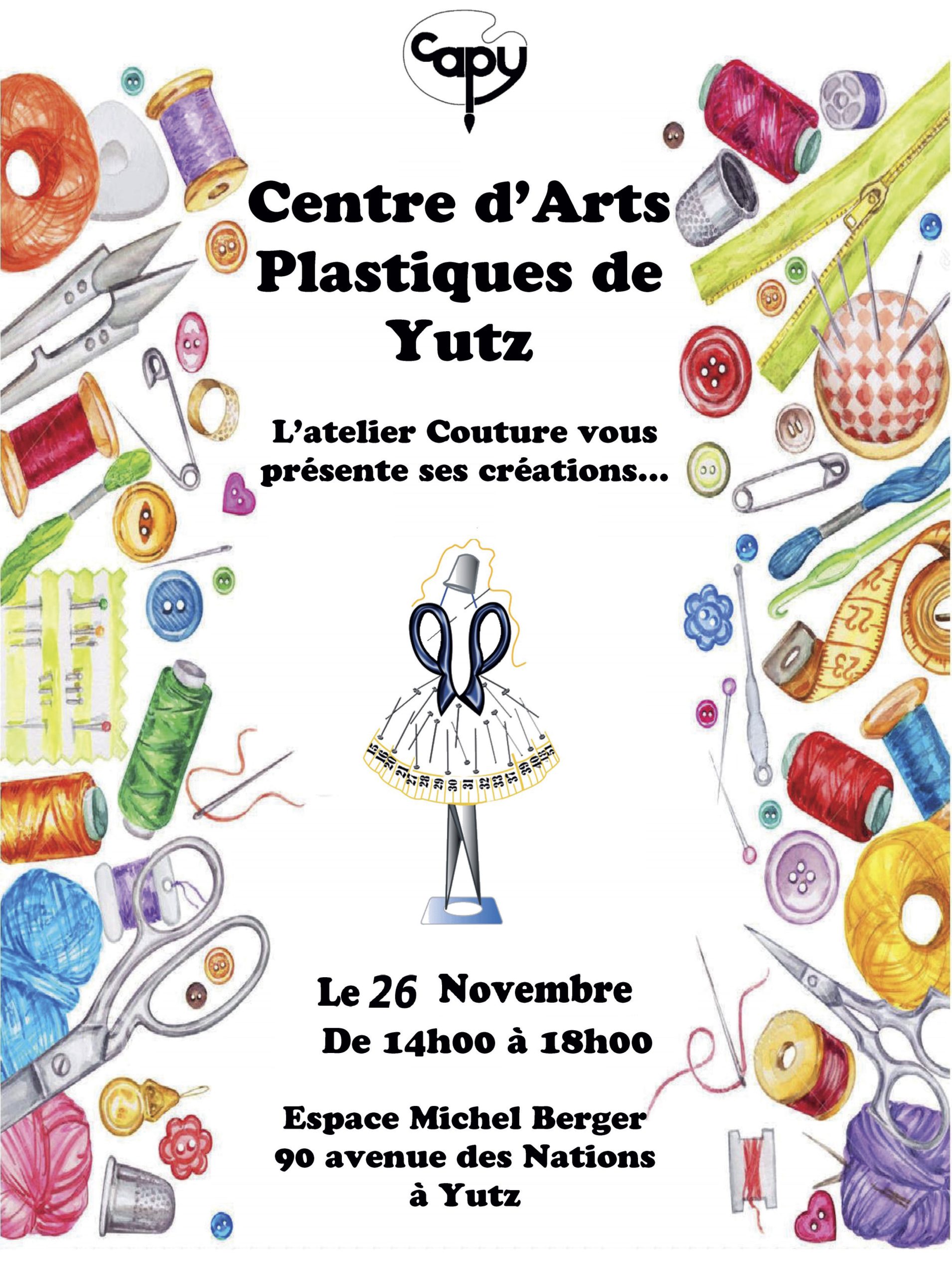 Exhibition of the CAPY sewing workshop
