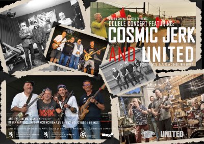 Cosmic Jerk & United in double concert