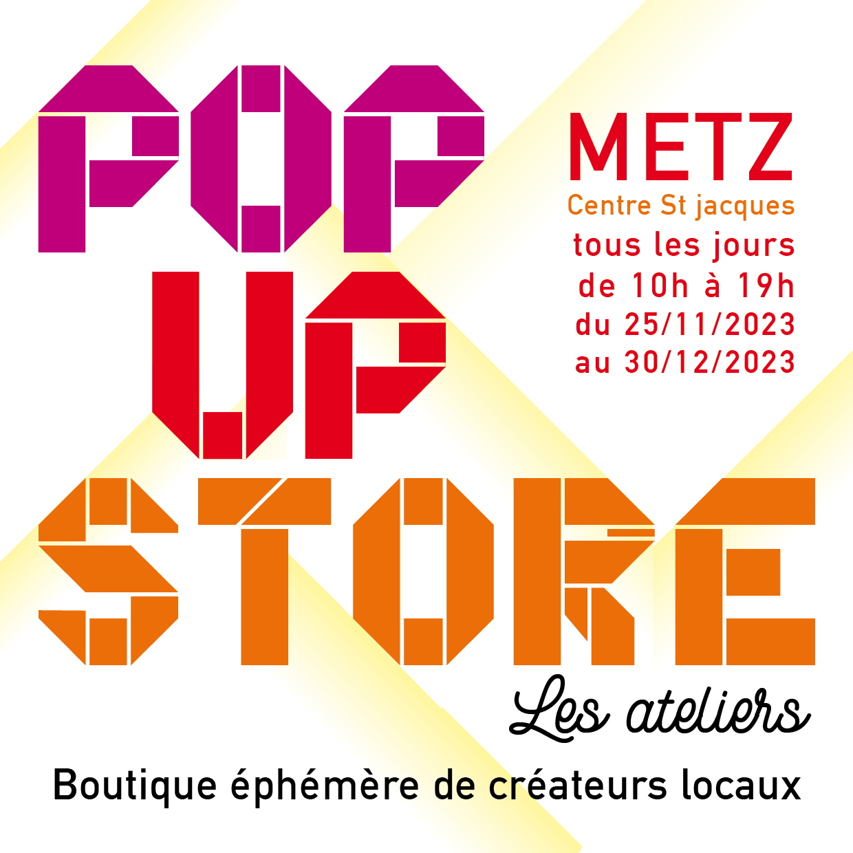 Pop up store - ephemeral designer boutique