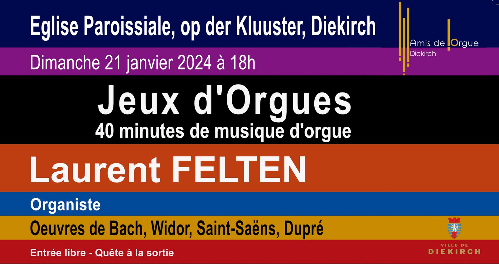 Laurent Felten - Jeux d'orgues