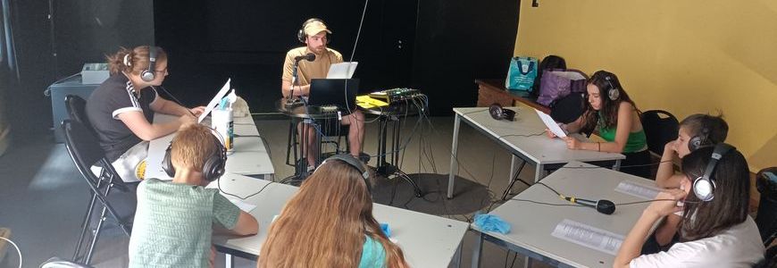 Créer une émission de Radio - Atelier ados