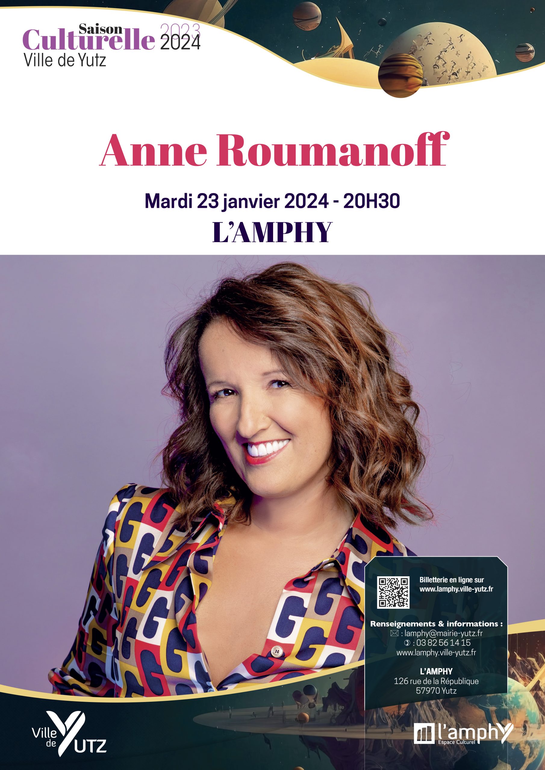 Spectacle d'humour : Anne roumanoff