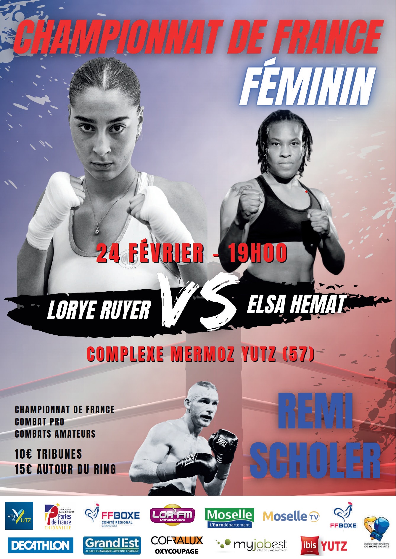 Boxe : Championnat de France féminin