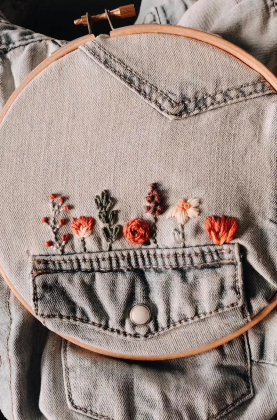 Embroidery on clothes