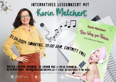 Karin Melchert : Concert de lecture interactif