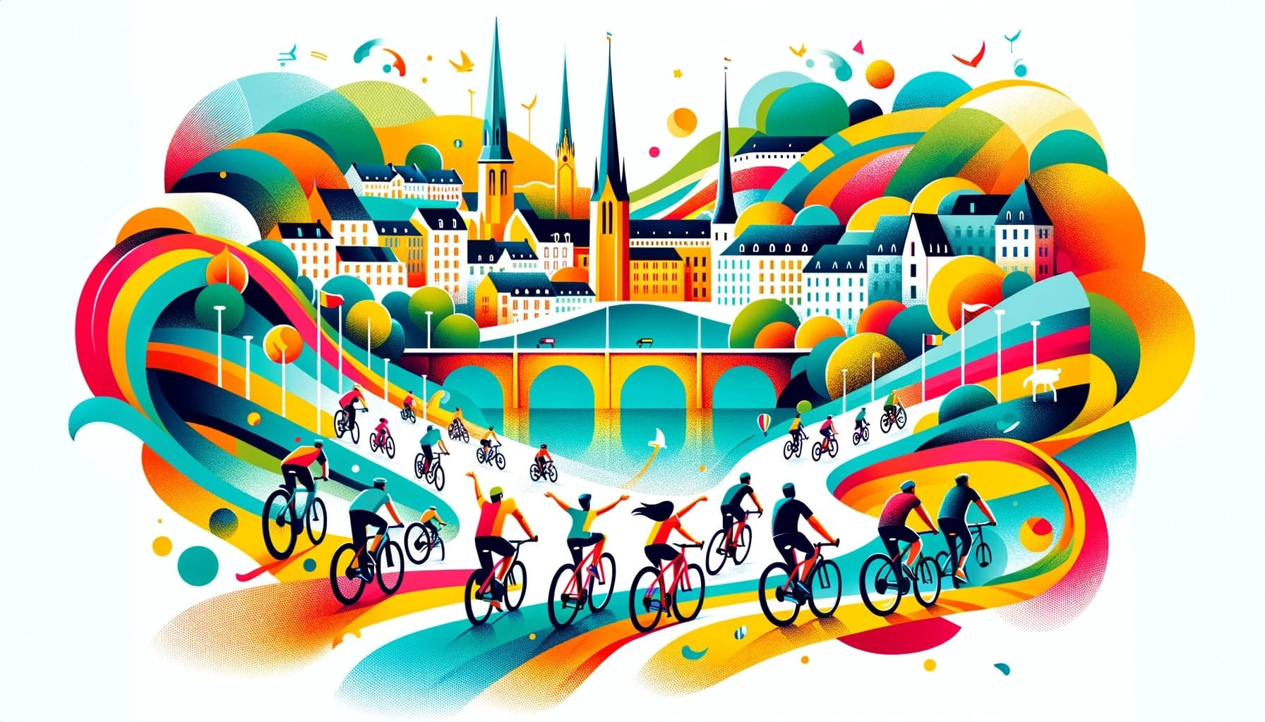 Journée mondiale du vélo - tour cycliste guidé after work au Luxembourg