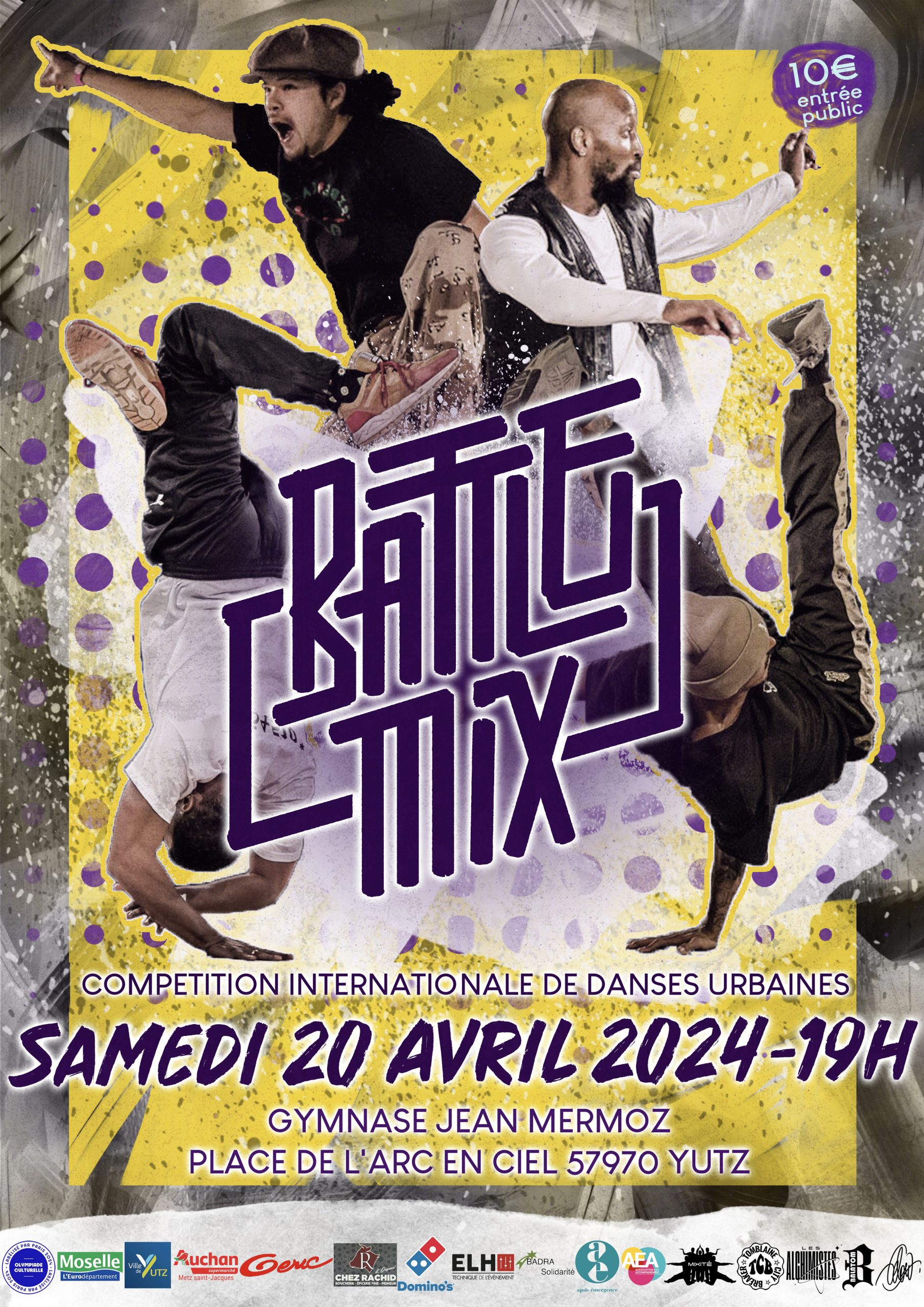Battle mix – compétition internationale de danses urbaines