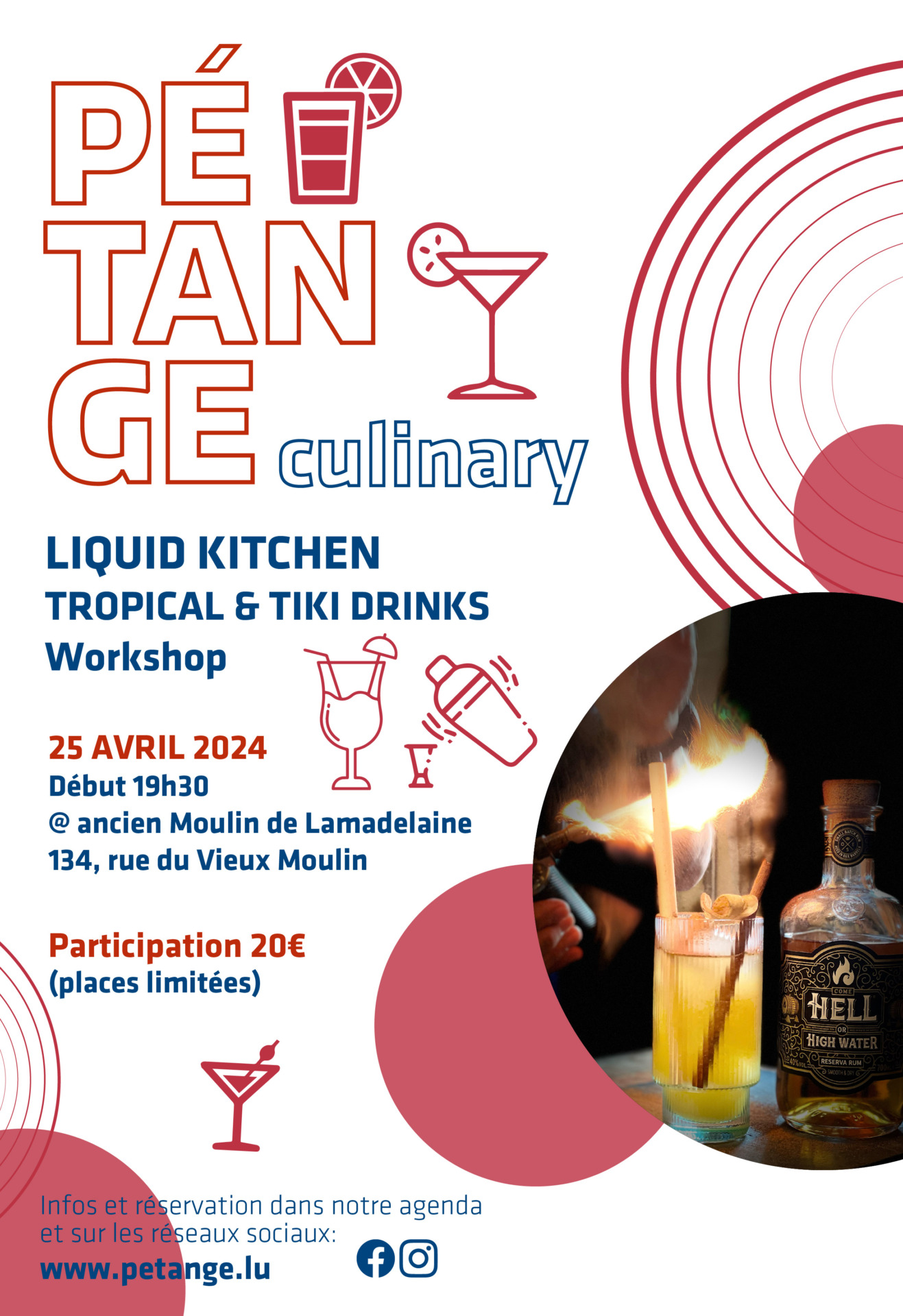 Petange Culinary & Liquid Kitchen & Tropical & Tiki drinks