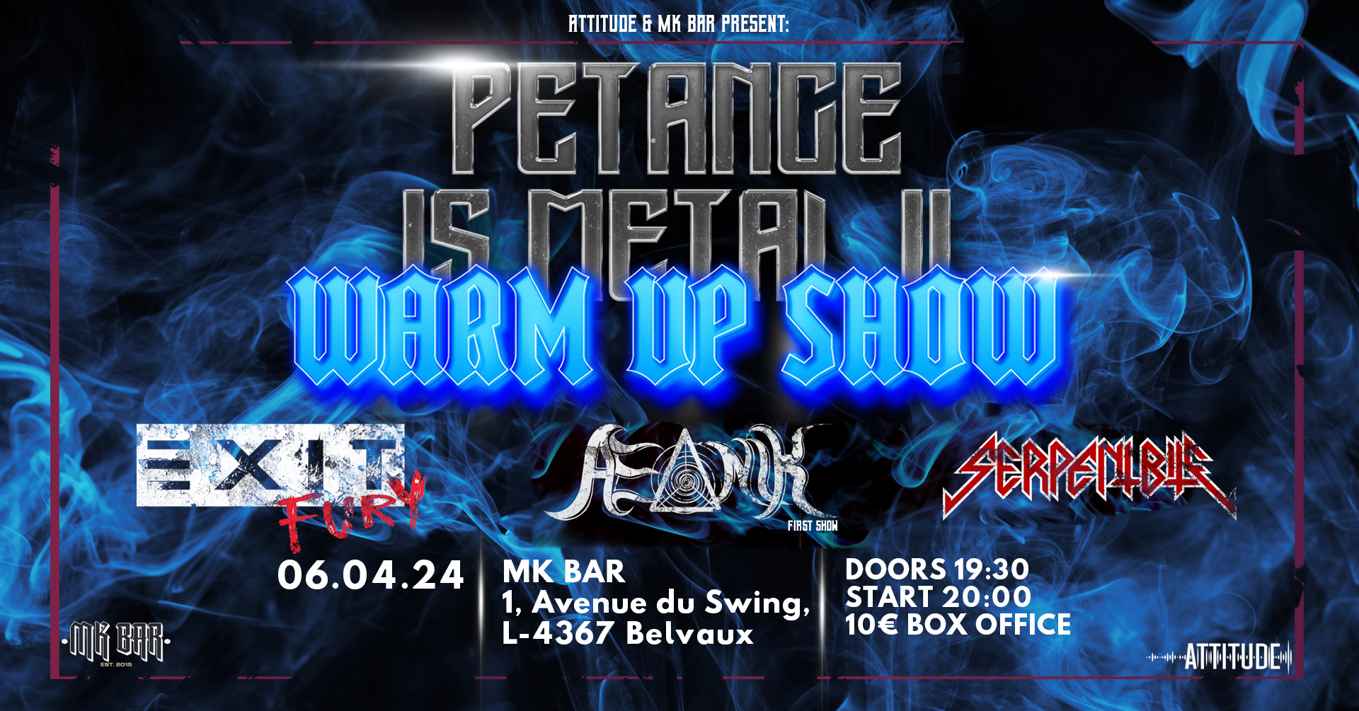 Petange Is Metal II Warm Up show