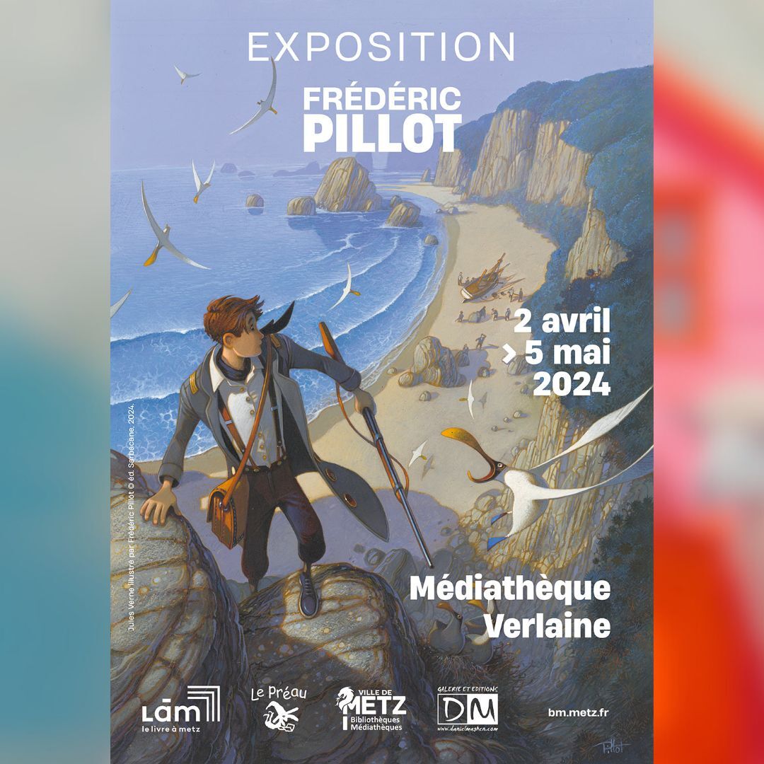 Exposition jeunesse Frédéric Pillot - Le Livre à metz
