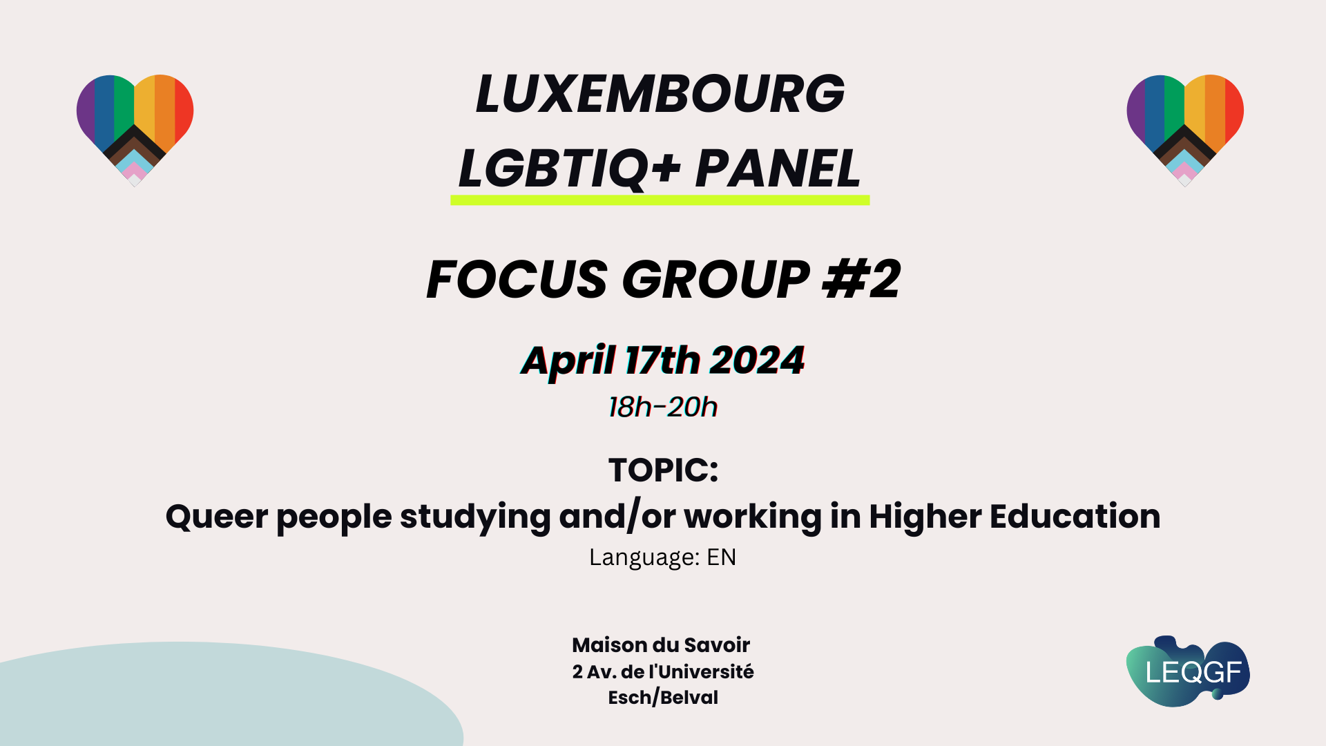 Luxembourg LGBTIQ+ panel