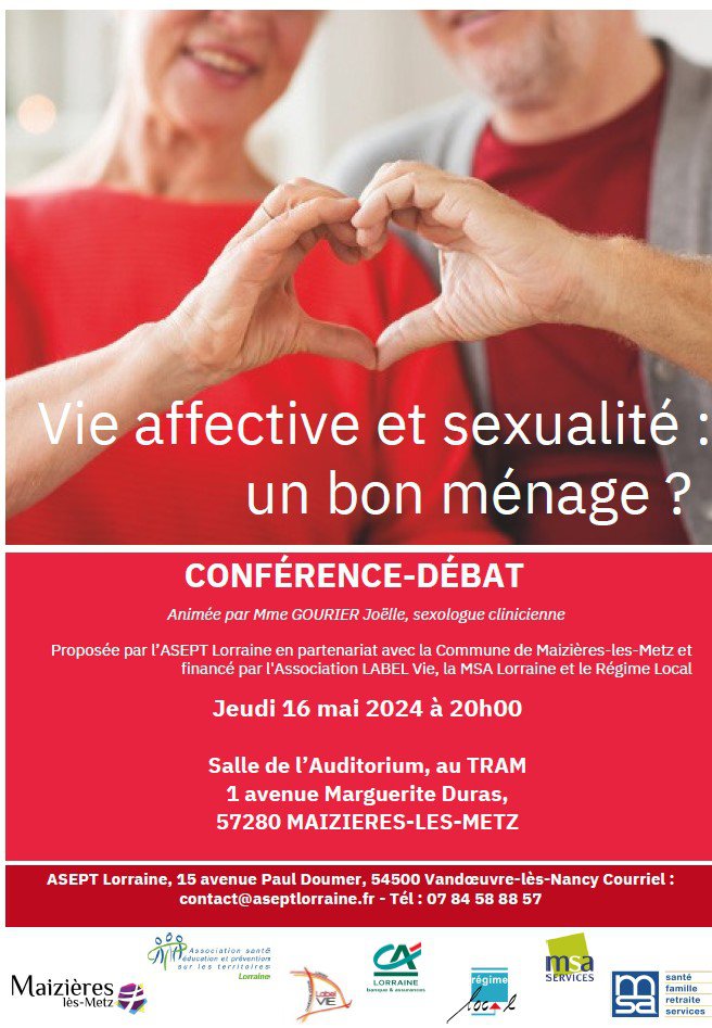 Conférence-débat "Vie affective et sexualité : un bon ménage ?"