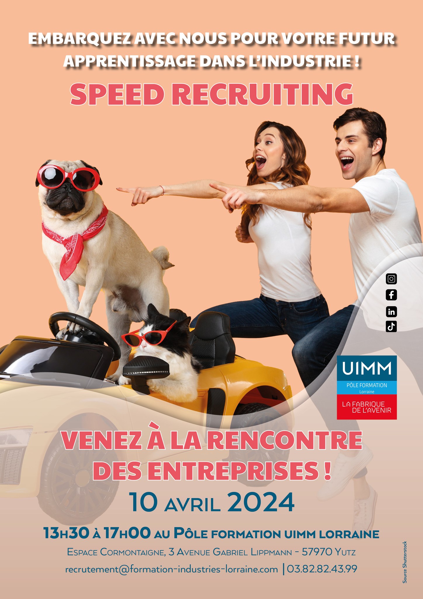 Pôle formation UIMM Lorraine : Speed recruiting