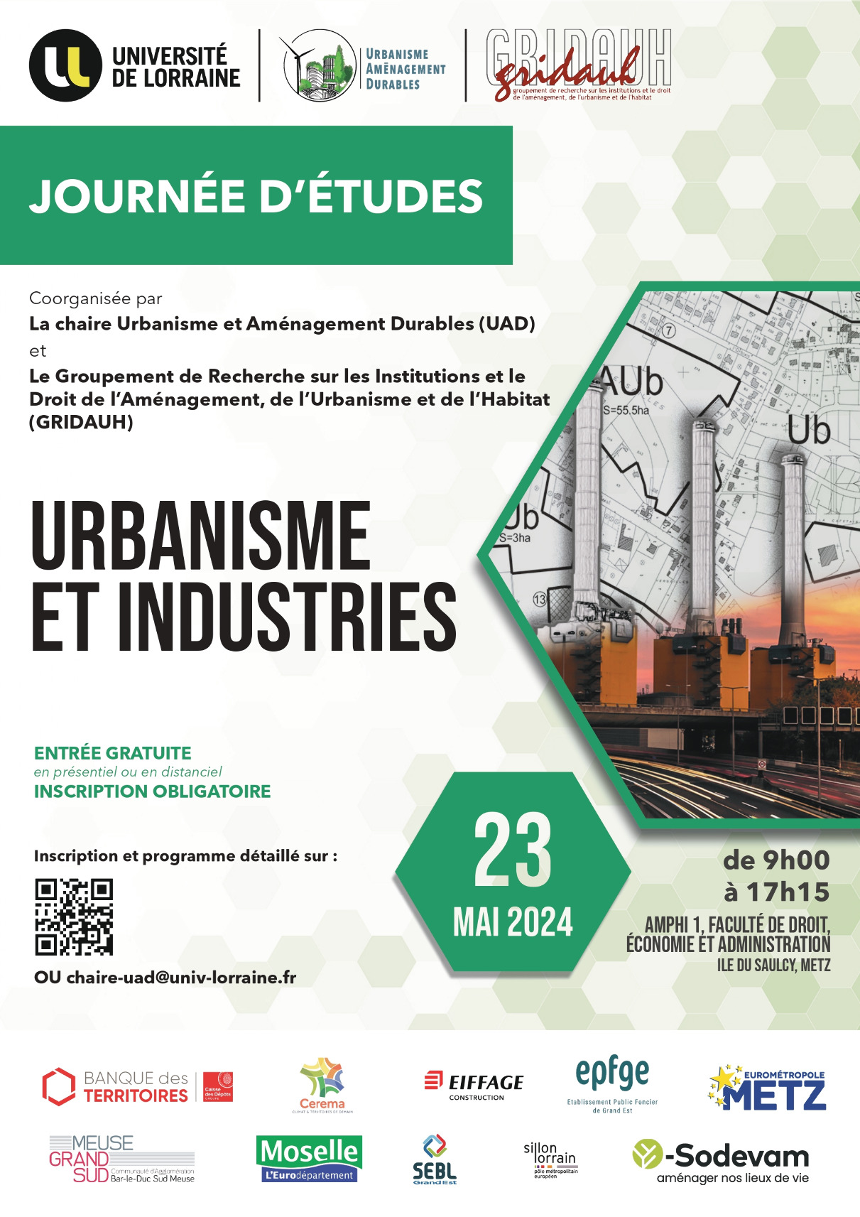 Journée d'études "Urbanisme et industries"