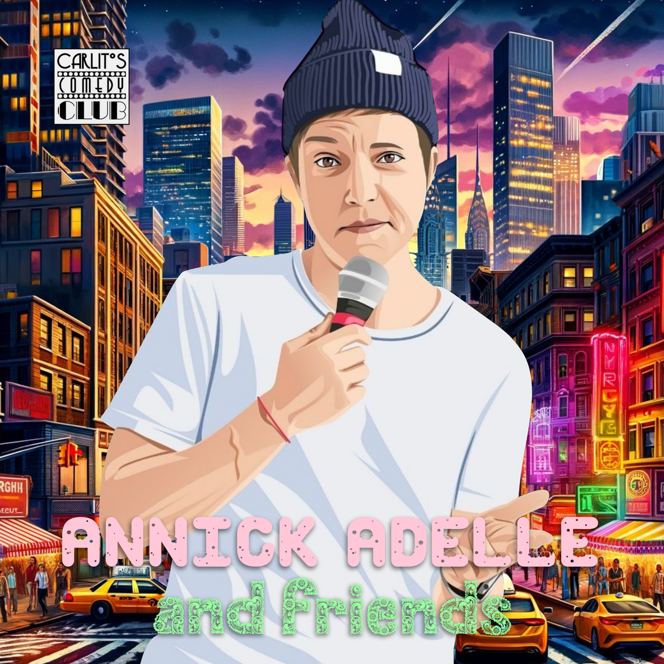 Annick Adelle and friends - English Stand-up comedy