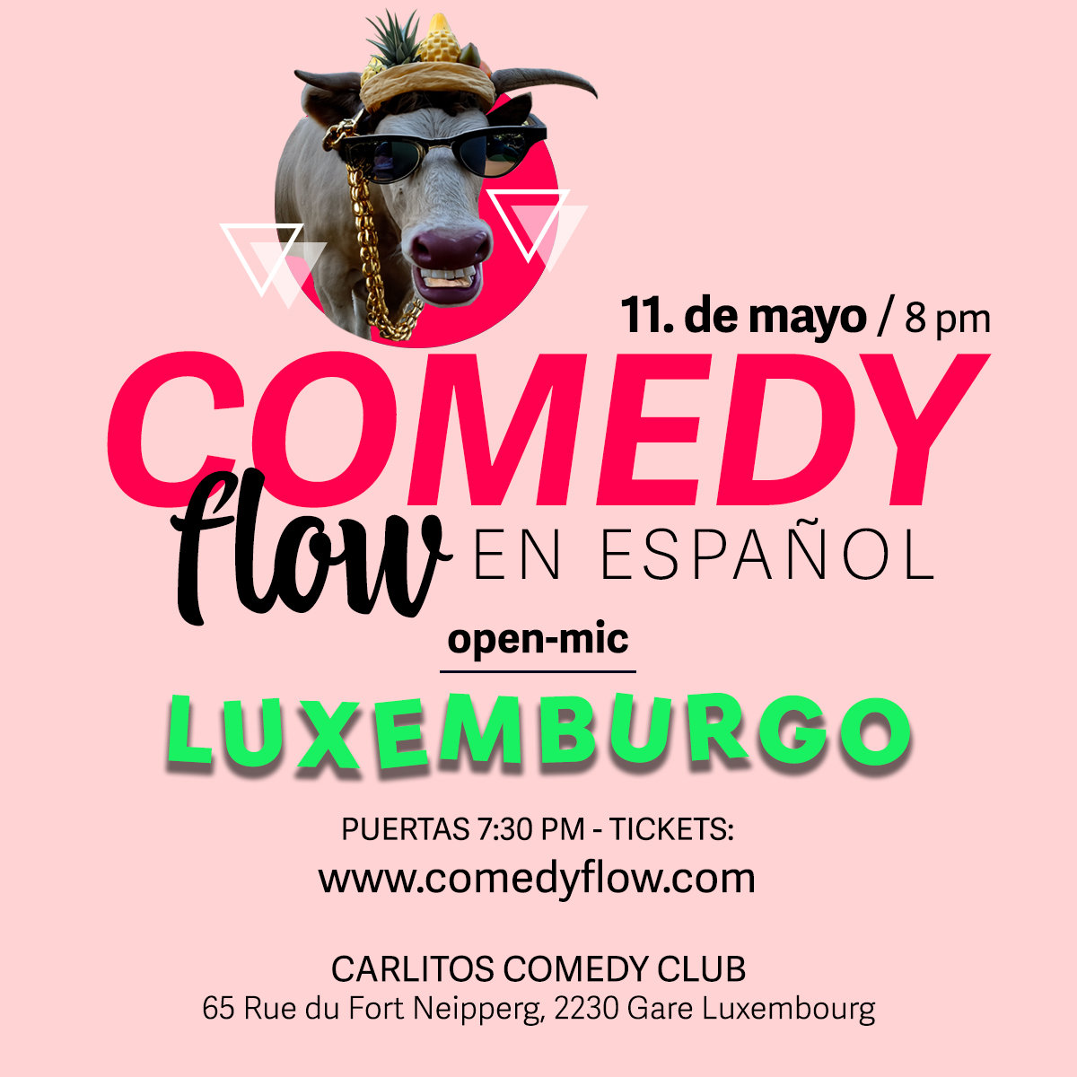 Comedy Flow Open Mic en Espagnol