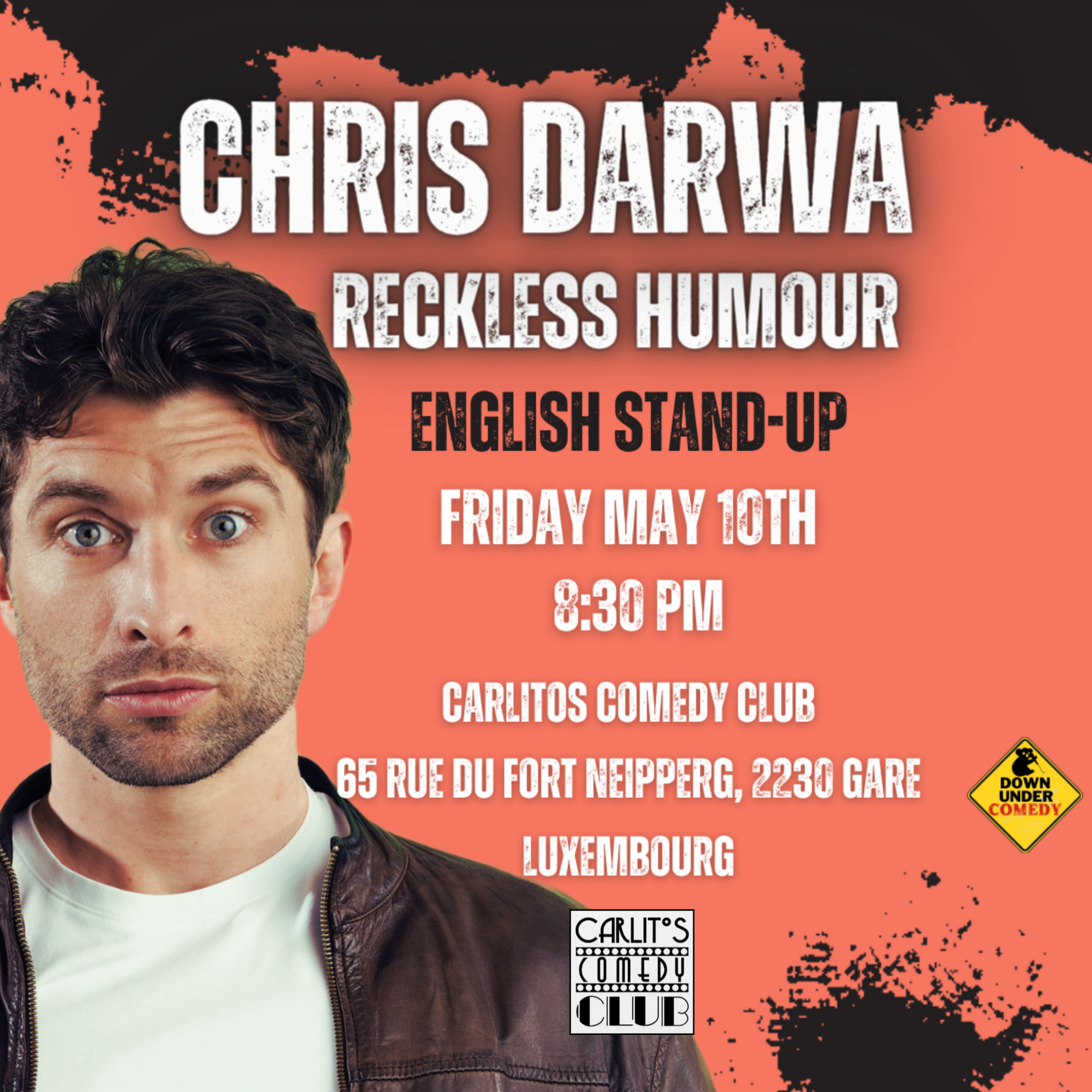 Chris Darwa - Reckless Humor - English Stand-up comedy