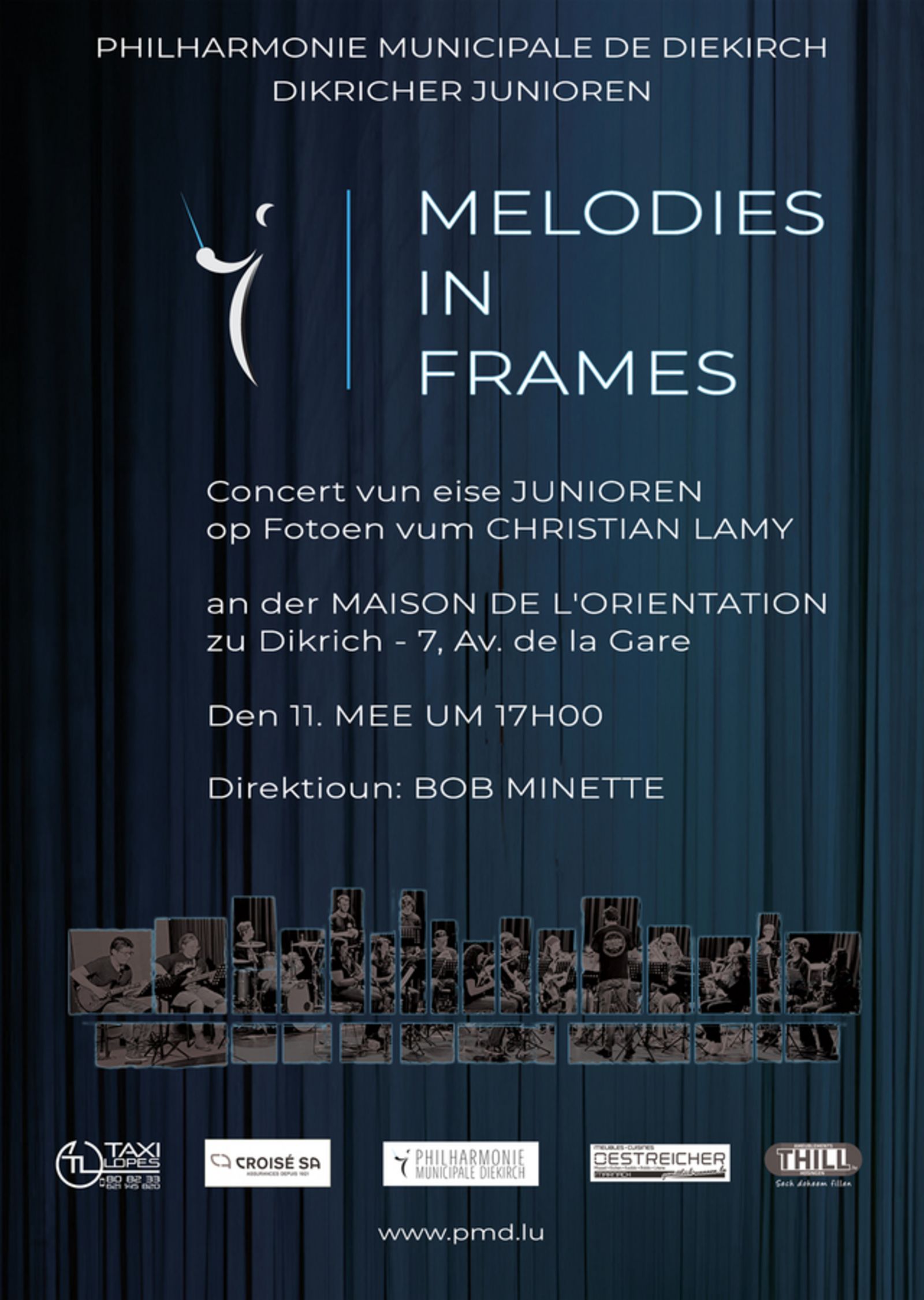 Concert Melodies in frames