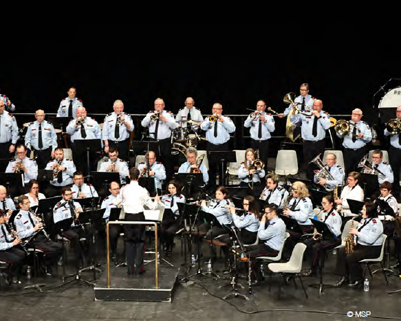 La musique des sapeurs pompiers