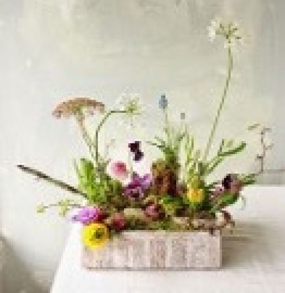 Atelier: composition florale pour pâques