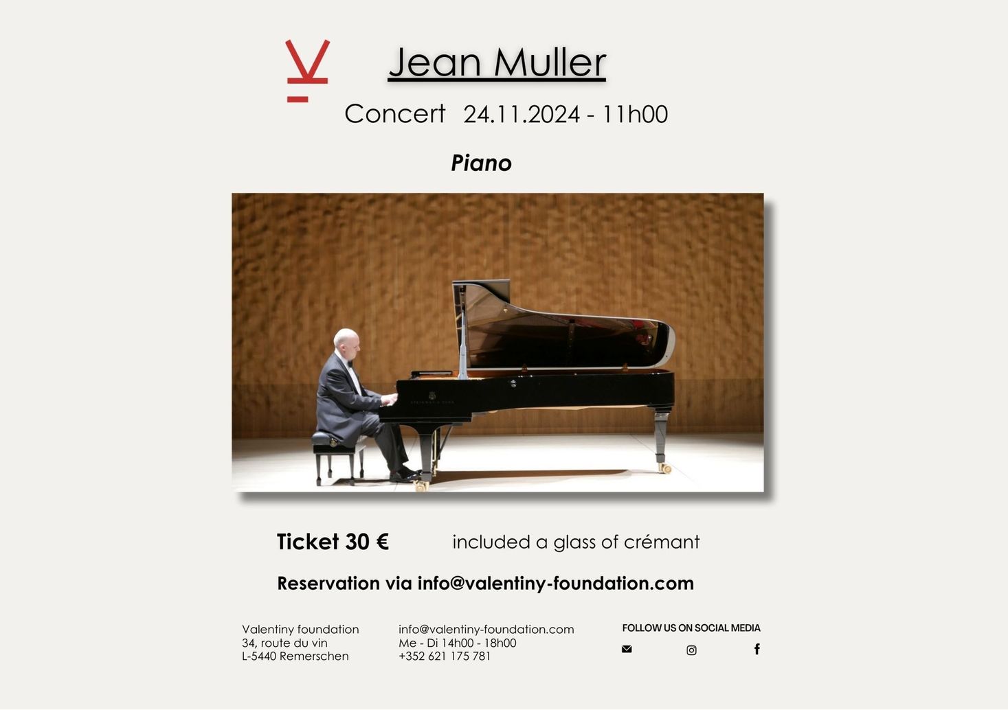 Concert avec Jean Muller