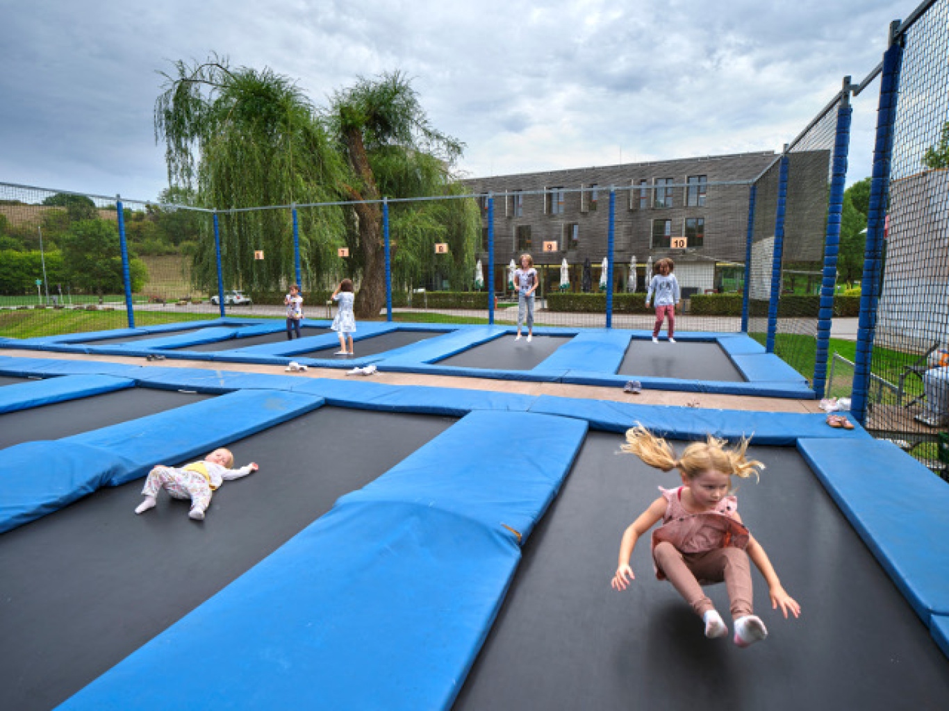 Season Opening Trampoline